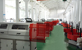 貝朗金屬線材成型設(shè)備廠家車(chē)間圖